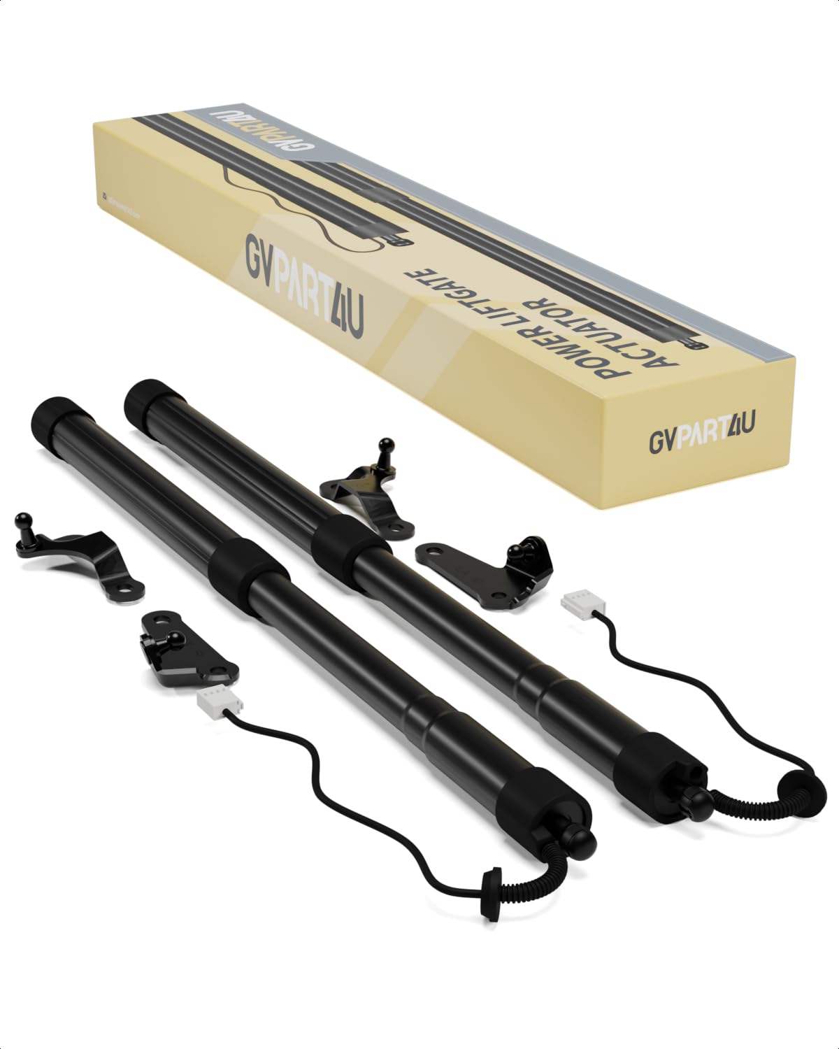 Power Liftgate Struts Fit for Toyota Highlander 2014-2019, 2PCS | OEM 6891009130 6891009120, Rear Electric Trunk Shock Actuator, Tailgate Lift Supports, For 2014 2015 2016 2017 2018 2019