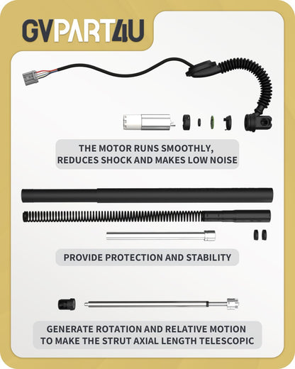 Rear Liftgate Power Support Shock Strut Compatible with Chevy Suburban Tahoe GMC Yukon XL Cadillac Escalade ESV 2015-2019 Electric Tailgate Lift Actuator Replaces# 84306929 84036214 84183515