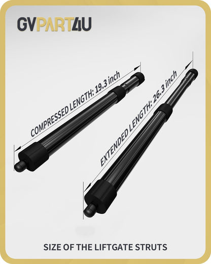 Power Rear Liftgate Struts Fit for Land Rover Range Rover Sport 2012-2013 Tailgate Electric Hatch Lift Actuator Trunk Shock Support OEM# LR051443, LR062078, Left/Right, 1pc