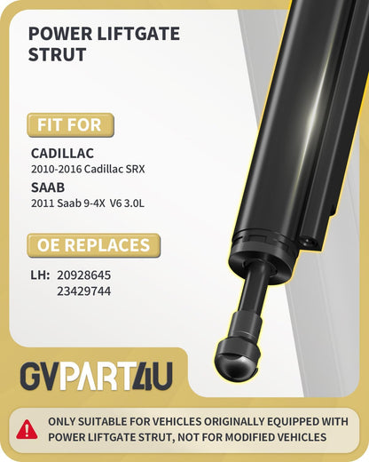Power Liftgate Strut Fit for Cadillac SRX Saab 9-4X 2010-2016, 1Pc