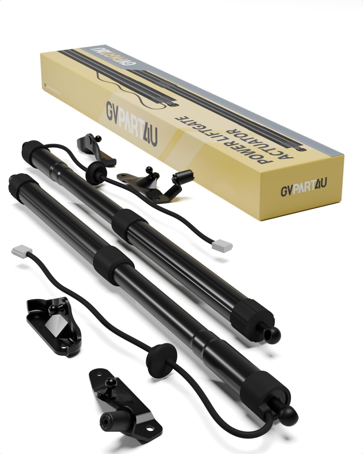 Power Liftgate Struts Fit for Toyota Highlander 2014-2019, 2PCS | OEM 6891009130 6891009120, Rear Electric Trunk Shock Actuator, Tailgate Lift Supports, For 2014 2015 2016 2017 2018 2019