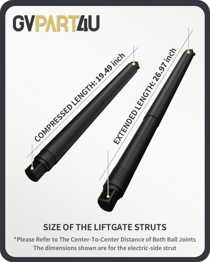 Power Liftgate Struts Fit for Cadillac GMC Chevy 2015-2020, 2Pc