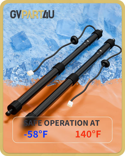 Power Liftgate Struts Fit for Toyota Highlander 2014-2019, 2PCS | OEM 6891009130 6891009120, Rear Electric Trunk Shock Actuator, Tailgate Lift Supports, For 2014 2015 2016 2017 2018 2019