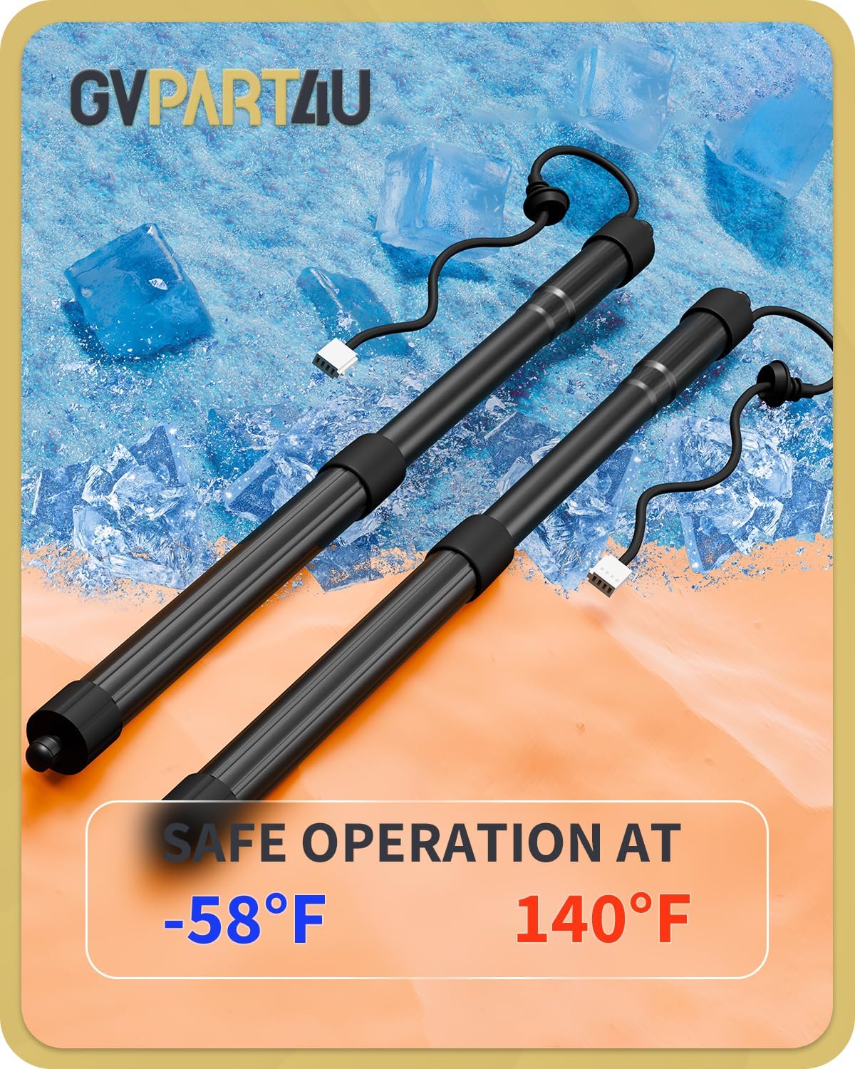 Power Liftgate Struts Fit for Toyota RAV4 Prime 2019-2025, 2Pcs | OE 68910-42060 68920-42020, Rear Electric Trunk Shock Actuator, Tailgate Lift Support, For 2019 2020 2021 2022 2023 2024 2025