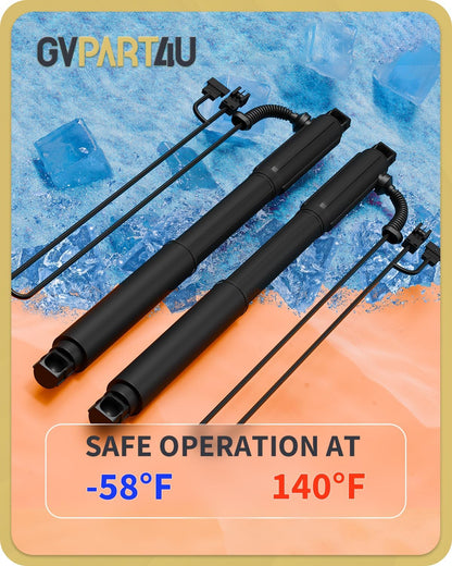 Power Rear Liftgate Struts Fit for BMW X5 2007-2013 Tailgate Electric Hatch Lift Actuator Trunk Shock Support OEM# 51247332695 51247332696, Left & Right, 2Pcs